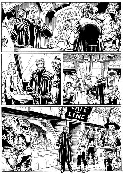 Tavola 54/182<br>disegni di Patrizia Mandanici<br><i>(c) 2006 Sergio Bonelli Editore</i>