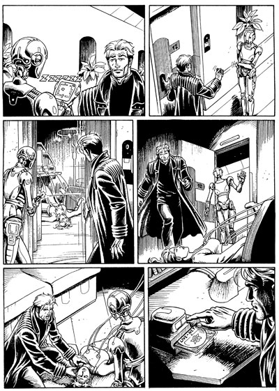 Tavola 82/182<br>disegni di Patrizia Mandanici<br><i>(c) 2006 Sergio Bonelli Editore</i>