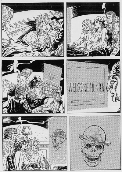 Tavola 8/Almanacco 2006<br>disegni di Gino Vercelli<br><i>(c) 2006 Sergio Bonelli Editore</i>