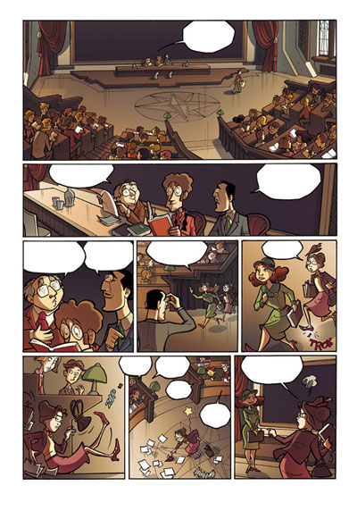 Tavola 04/ToW04<br>matite di Blasco Pisapia, chine di Roberta Zanotta e colori di Emanuele Tenderini, Chiara Fabbri Colabich & Cristina Toniolo<br><i>(c) 2006 Free Books</i>