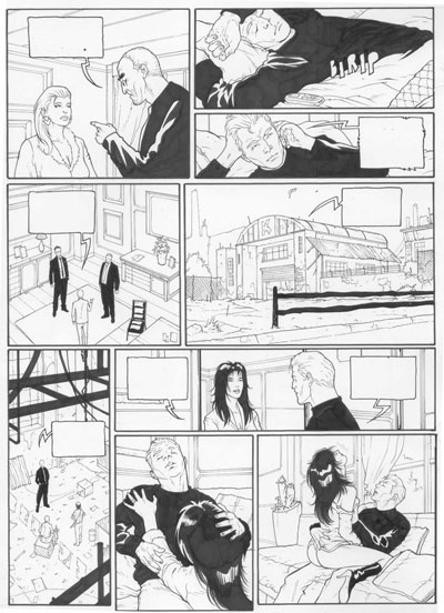 Tavola 28<br>disegni di Andrea Mutti<br><i>(c) 2006 Glenat</i>