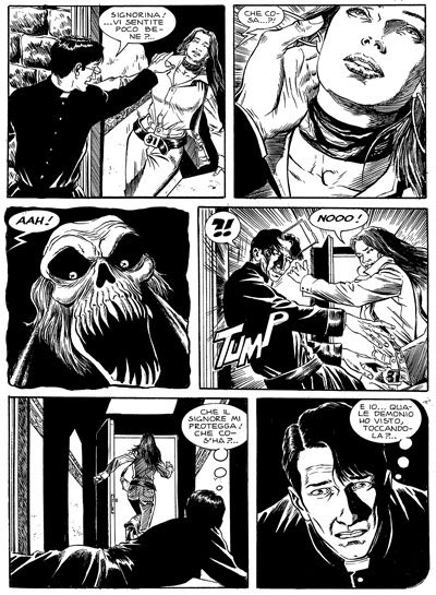 Tavola 12/76<br>disegni di Fabrizio Russo<br><i>(c) 2006 Sergio Bonelli Editore</i>