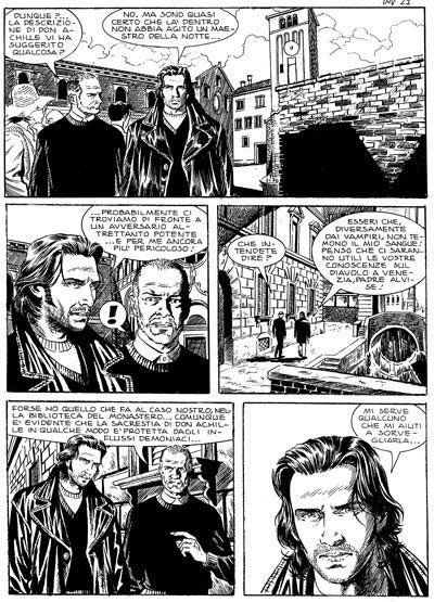 Tavola 21/76<br>disegni di Fabrizio Russo<br><i>(c) 2006 Sergio Bonelli Editore</i>