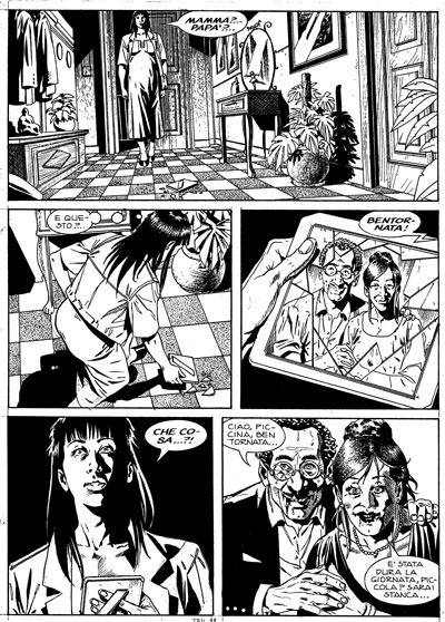 Tavola 11/79<br>disegni di Arturo Lozzi<br><i>(c) 2006 Sergio Bonelli Editore</i>