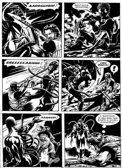 Tavola 87/79<br>disegni di Arturo Lozzi<br><i>(c) 2006 Sergio Bonelli Editore</i>