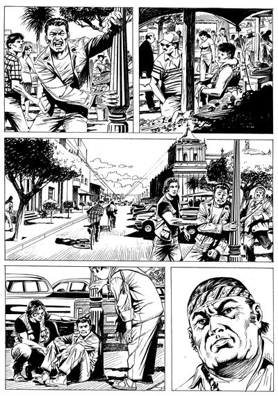 Tavola 29/80<br>disegni di Marcello Dotti<br><i>(c) 2006 Sergio Bonelli Editore</i>