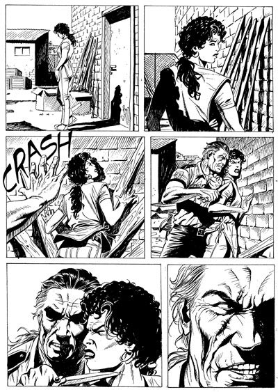 Tavola 46/80<br>disegni di Marcello Dotti<br><i>(c) 2006 Sergio Bonelli Editore</i>