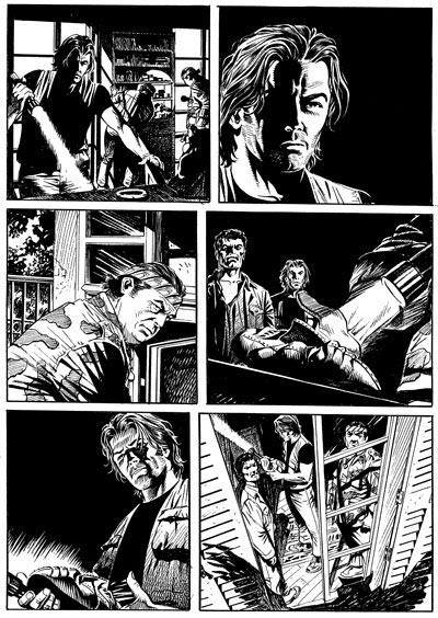Tavola 75/80<br>disegni di Marcello Dotti<br><i>(c) 2006 Sergio Bonelli Editore</i>