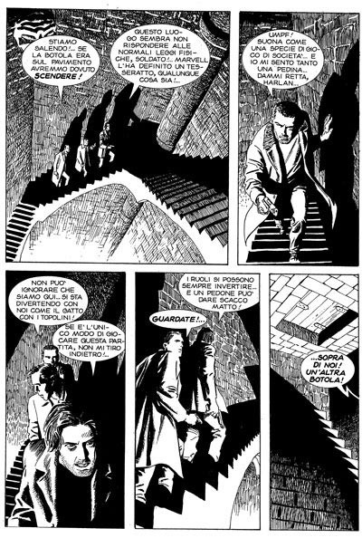 Tavola dallo speciale 2<br>disegni di Giovanni Freghieri<br><i>(c) 2006 Sergio Bonelli Editore</i>