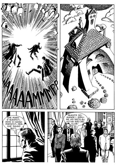 Tavola dallo speciale 2<br>disegni di Giovanni Freghieri<br><i>(c) 2006 Sergio Bonelli Editore</i>
