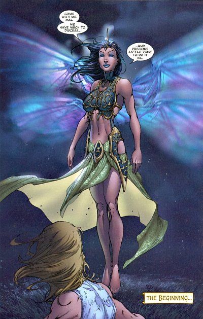 Il ritorno di Grace Il ritorno di Grace<br>Soulfire 1: pag. 6<br><i>(c) 2004 Aspen Comics</i>