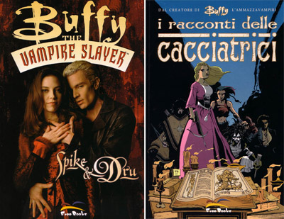 Spike e Dru e le Cacciatrici Spike e Dru e le Cacciatrici<br>le copertine dei volumi<br><i>(c) 2006 Free Books</i>