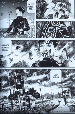 Sangue e poesia in Vampyre Sangue e poesia in Vampyre<br><i>(c) Maruo-Lezard Noir 2006</i>