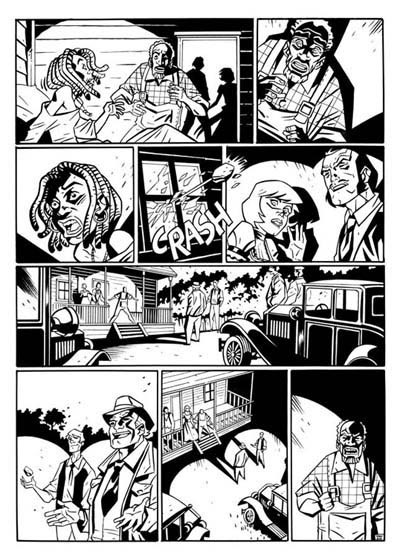 Tavola 7<br>disegni di Luigi Cavenago<br><i>(c) 2006 Free Books</i>