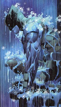 Wolvie pensieroso Wolvie pensieroso<br>Disegno di John Romita Jr.<br><i>(c) 2005 Marvel Comics</i>