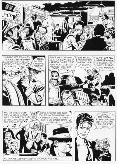Tavola dal numero 5<br>disegni di Giez<br><i>(c) 2006 Sergio Bonelli Editore</i>