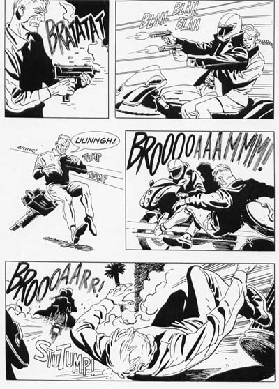 Tavola dal numero 5 Tavola dal numero 5<br>disegni di Giez<br><i>(c) 2006 Sergio Bonelli Editore</i>
