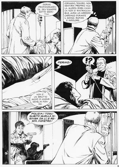 Tavola dal numero 3<br>disegni di Busticchi & Paesani<br><i>(c) 2006 Sergio Bonelli Editore</i>