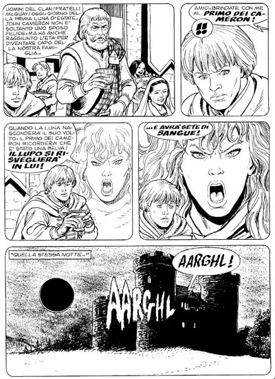 Tavola 112/Speciale20<br>disegni di Ugolino Cossu<br><i>(c) 2006 Sergio Bonelli Editore</i>