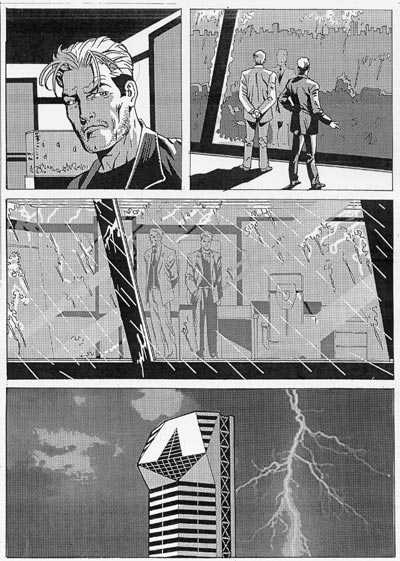 Tavola 16/183<br>disegni di Paolo Di Clemente<br><i>(c) 2006 Sergio Bonelli Editore</i>
