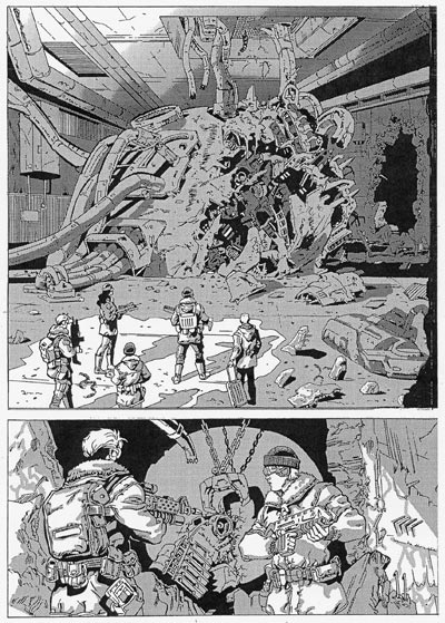 Tavola 27/183<br>disegni di Paolo Di Clemente<br><i>(c) 2006 Sergio Bonelli Editore</i>