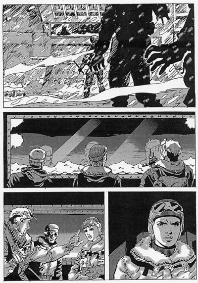 Tavola 32/183<br>disegni di Paolo Di Clemente<br><i>(c) 2006 Sergio Bonelli Editore</i>