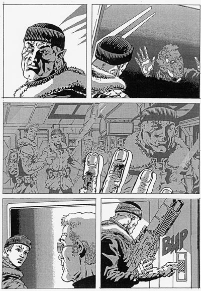 Tavola 28/184<br>disegni di Paolo Di Clemente<br><i>(c) 2006 Sergio Bonelli Editore</i>
