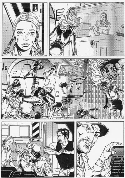 Tavola 20/185<br>disegni di Maurizio Gradin<br><i>(c) 2006 Sergio Bonelli Editore</i>