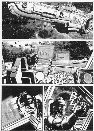 Tavola 64/185<br>disegni di Maurizio Gradin<br><i>(c) 2006 Sergio Bonelli Editore</i>