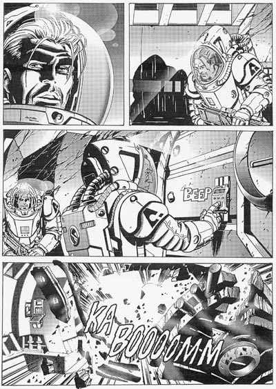 Tavola 65/185<br>disegni di Maurizio Gradin<br><i>(c) 2006 Sergio Bonelli Editore</i>