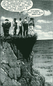 Cime tempestose<br>Disegno di Bagnoli e Gradin<br><i>(c) 2006 SBE</i>
