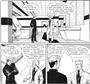 Nathan e Darver, sarcastici, parlano del caso<br>disegni di Patrizia Mandanici<br><i>(c) 2006 SBE</i>