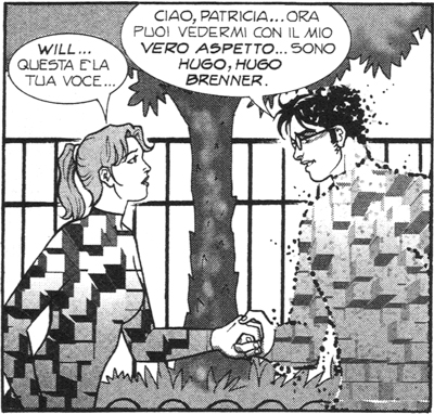 Will e Patricia a Net-Live<br>disegni di Patrizia Mandanici<br><i>(c) 2006 SBE</i>