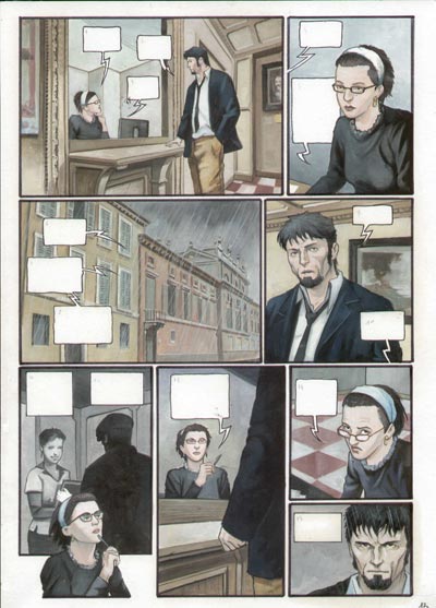Volume 1 Tavola<br>disegni di Andrea Mutti, colori di Angelo Busacchini<br><i>(c) 2006 Edizioni BD</i>