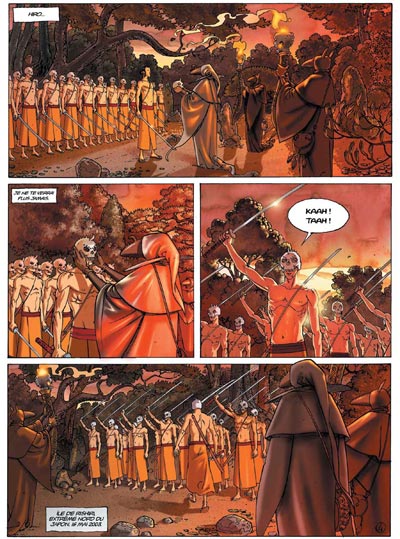 Tavola 4<br>disegni di Marco Nizzoli<br><i>(c) 2006 Les Humano�des Associ�s</i>