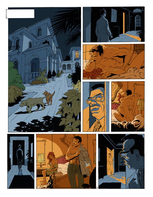 Tavola 23 - Volume 1<br>disegni e colori di Stefano Casini<br><i>(c) 2006 Editions Mosquito</i>