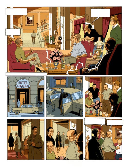 Tavola 36 - Volume 1<br>disegni e colori di Stefano Casini<br><i>(c) 2006 Editions Mosquito</i>