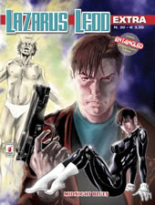 Lazarus Ledd. Copertina dell'Extra n.20 del personaggio creato da Ade Capone per Star Comics Lazarus Ledd. Copertina dell'Extra n.20 del personaggio creato da Ade Capone per Star Comics<br>Illustrazione di Sergio Gerasi<br><i>(c) 2005 Star Comics</i>