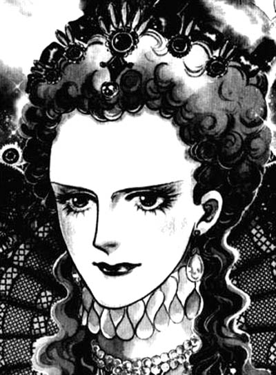 La regina Elisabetta I La regina Elisabetta I<br>disegni di R.Ikeda e E.Miyamoto<br><i>(c) 2006 Yamato</i>