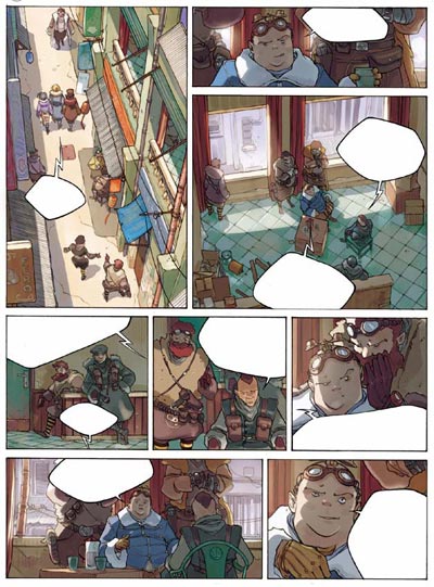 Tomo 3 - Tavola 07<br>disegni di Matteo Piana, colori di Davide Turotti<br><i>(c) 2006 Les Humanoides Associ�s</i>