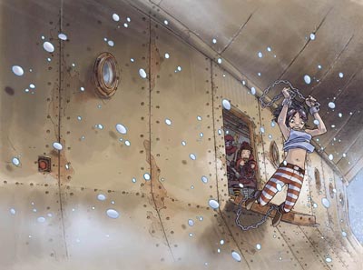 Tomo 3 - Cover<br>disegni di Matteo Piana, colori di Davide Turotti<br><i>(c) 2006 Les Humanoides Associ�s</i>