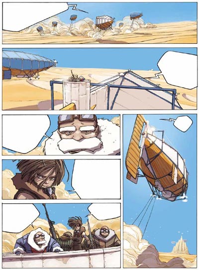Tomo 3 - Tavola 34<br>disegni di Matteo Piana, colori di Davide Turotti<br><i>(c) 2006 Les Humanoides Associ�s</i>