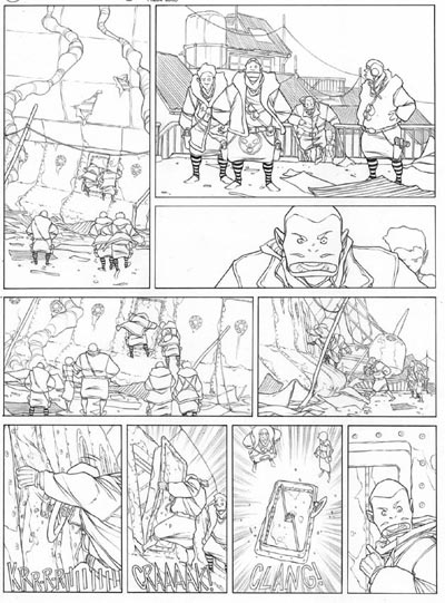 Tomo 3 - Tavola 52 matite Tomo 3 - Tavola 52 matite<br>disegni di Matteo Piana, colori di Davide Turotti<br><i>(c) 2006 Les Humanoides Associ�s</i>