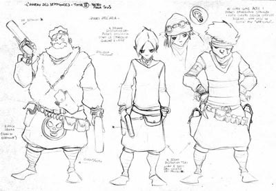 Tomo 3 - Studi Pirati dell'Aria<br>disegni di Matteo Piana<br><i>(c) 2006 Les Humanoides Associ�s</i>