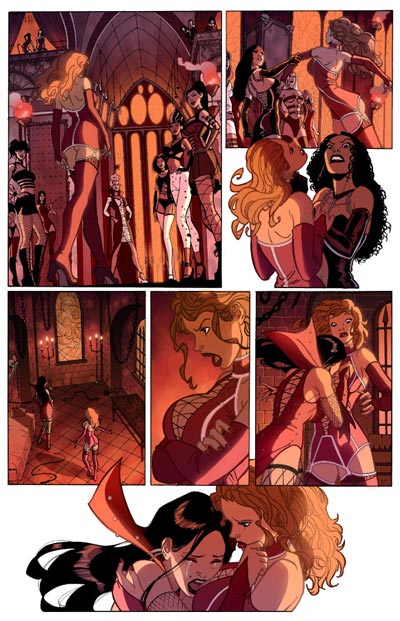 Numero 1 - Tavola 19<br>disegni di Vincenzo Cucca, colori di Barbara Ciardo<br><i>(c) 2006 GGStudio</i>