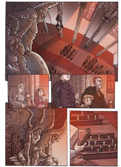 Numero 1 - Tavola 01<br>disegni di Simona Tornabene, colori di Andres Jos� Mossa<br><i>(c) 2006 Salvatore Taormina</i>