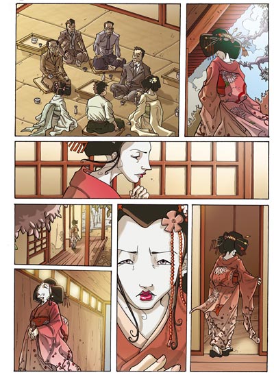 Numero 1 - Tavola 04<br>disegni di Simona Tornabene, colori di Andres Jos� Mossa<br><i>(c) 2006 Salvatore Taormina</i>