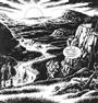In marcia<br>disegni di Alessandro Piccinelli, Zagor n.490, pag.93<br><i>(c) 2006 SBE</i>