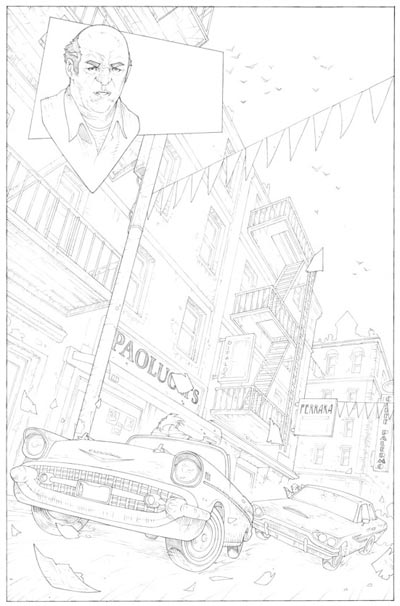 Numero 1 - Tavola 02 Matite Numero 1 - Tavola 02 Matite<br>disegni di Marco Castiello<br><i>(c) 2006 GGStudio</i>
