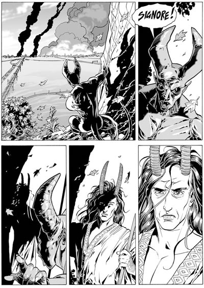 Azaz'el<br>disegni di Luca Enoch<br><i>(c) 2006 Sergio Bonelli Editore</i>
